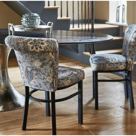 vilagoskek kek bezs barna mintas szovet pamut vaszon textil country butor fuggony karpit szek pad puff videkihaz nyaralo egyedi.jpg